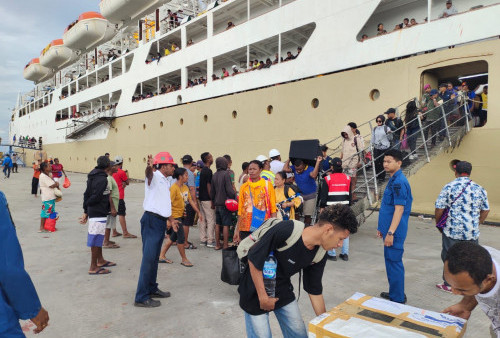 900 Ribu Lebih Pemudik Berangkat dari Pelabuhan PT Pelindo Saat Liburan Nataru