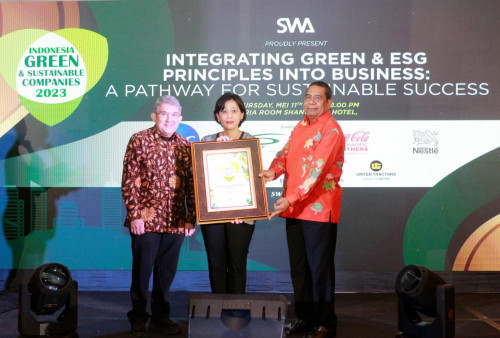 Coca-Cola Europacific Partners Indonesia Raih Penghargaan Indonesia Green and Sustainability Companies Award 2023