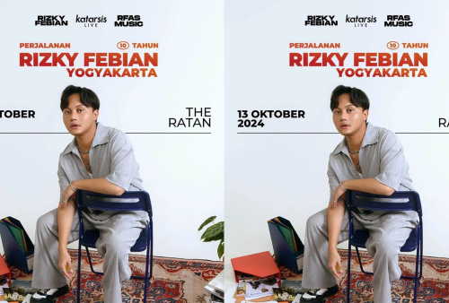 Konser Rizky Febian di Yogyakarta Siap Digelar 13 Oktober 2024, Intip Harga dan Cara Beli Tiketnya