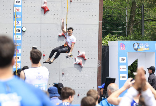 Panjat Tebing Indonesia Target Pertahankan Emas di IFSC World Cup 2023 Seri Jakarta