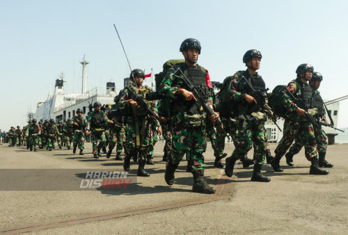 Apel Gelar Pasukan Latgab TNI Tahun 2023