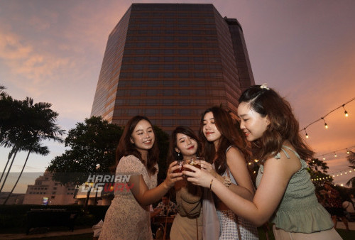 Menikmati Suasana Tropis dan Party ala Bali di JW Marriot Surabaya