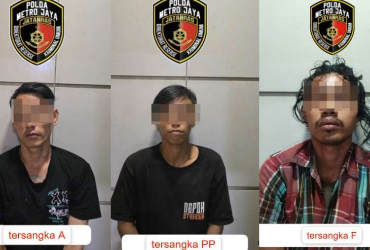 Kerap Palak Sopir Truk Berpelat Luar Daerah, Jatanras Bekuk 3 Preman di Kalideres