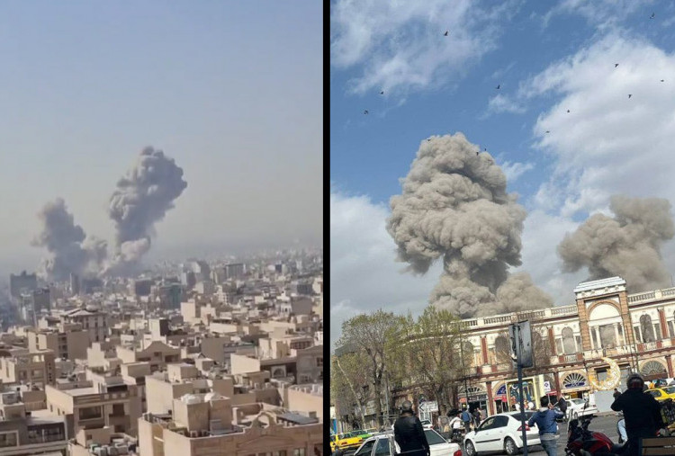 Israel Mulai Serang Iran, Tutup Wilayah Udara Antisipasi Serangan Susulan