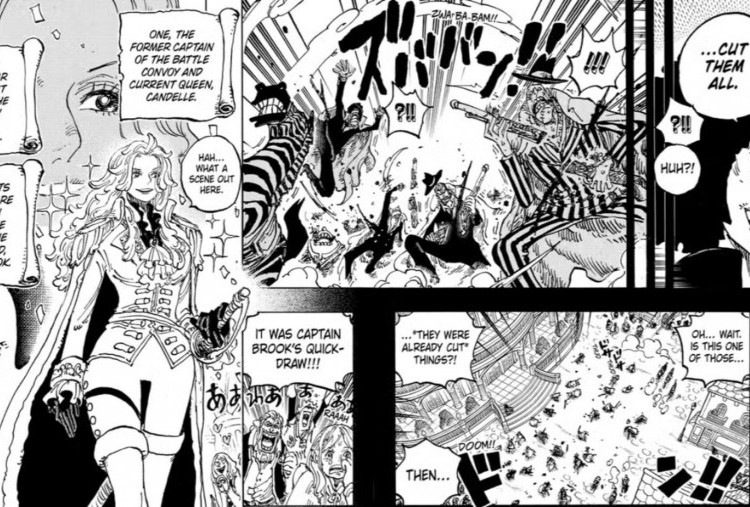 One Piece Chapter 1184 Diprediksi Ungkap Insiden Esperia dan Masa Lalu Brook, Si Tengkorak Kru Topi Jerami