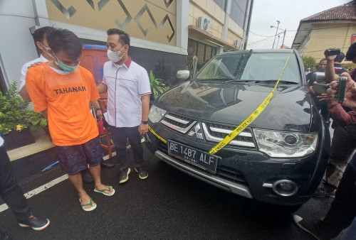 Spesialis Pencuri Mobil Diamankan di Sumatera Utara
