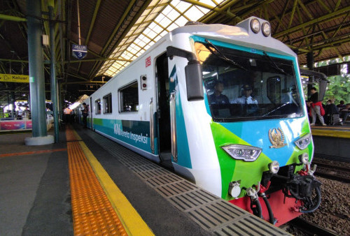 KAI Turunkan Kereta Inspeksi, Cek Kesiapan Angkutan Nataru di Jalur Selatan dan Utara Pulau Jawa