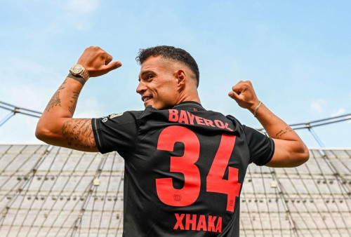 Bayer Leverkusen Resmikan Transfer Granit Xhaka dari Arsenal