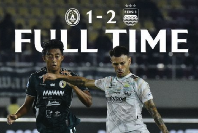 Fulltime PSS vs Persib Bandung 1-2: Maung Bandung Kejar Persebaya!