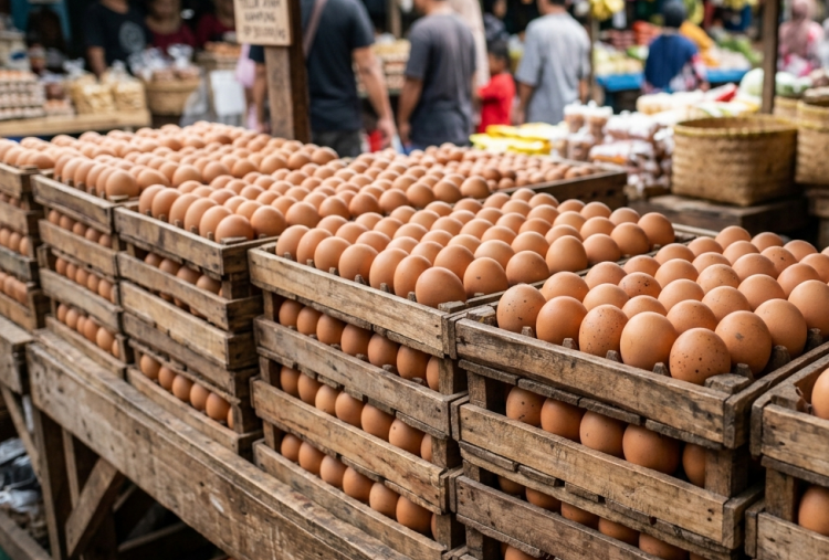 Harga Telur Anjlok, Faktor Libur MBG, Bulan Muharram, dan Libur Sekolah 