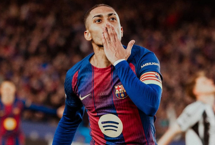 Raphinha Ngamuk! Barcelona Disebut Kena Rampok Usai Tersingkir dari Liga Champions