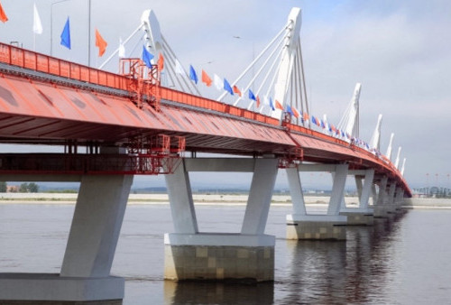 Segini Tarif Tol Jembatan Rusia - Tiongkok di Perbatasan Moskow - Beijing, Bayar Pakai Rubel 