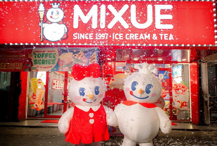 Resmi Masuk Amerika! Mixue Buka Toko Pertama di Los Angeles, Intip Menu Pertama yang Dijual