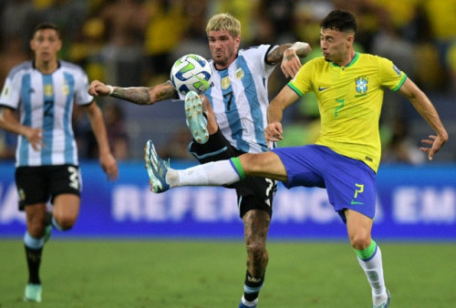 Kualifikasi Piala Dunia 2026 Zona Conmebol : Brasil Keok Ditangan Argentina 1-0 di Kandang