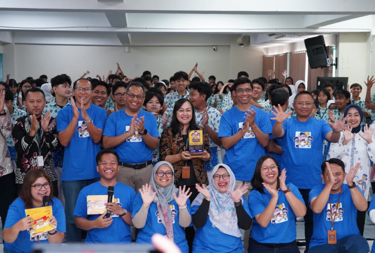Kanwil DJP Jatim II Gelar Pajak Bertutur 2026 di SMP Pembangunan Jaya 2 Sidoarjo 