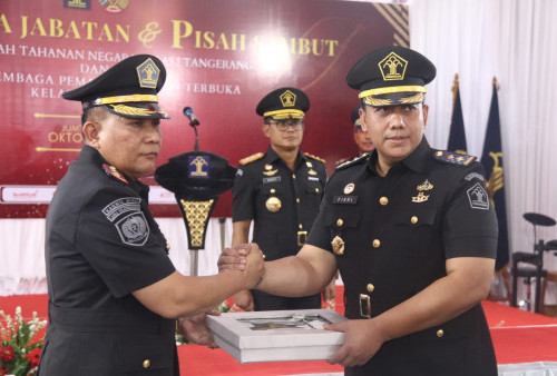Dua Tahun Menjabat, Akhmad Zaenal Fikri Resmi Digantikan Khairul Bahri Siregar Jadi Kepala Rutan Kelas I Tangerang