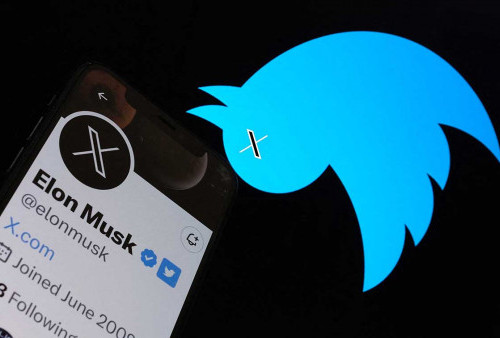 Elon Musk Ganti Logo Burung Twitter, Pengguna Tak Lagi ’’Berkicau’’