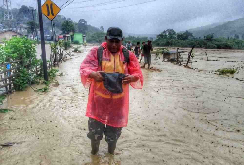 Banjir Bandang Kabupaten Lahat, 200 KK Terkepung Air