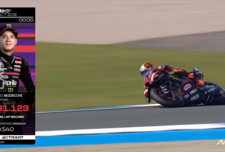 Hasil Practice MotoGP Belanda 2026: Bezzecchi Tercepat, Diwarnai Red Flag Alex Marquez