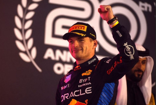 Hasil F1 GP Bahrain: Red Bull Finis 1-2, Max Verstappen dari Galaksi Lain!