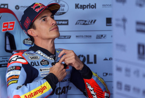 GP Aragon: Marc Marquez Catat Rekor Laptime di Latihan Bebas, Tapi Waspadai Bagnaia