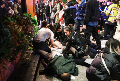 Korban Tewas Tragedi Perayaan Helloween di Korsel Bertambah Jadi 154 Orang