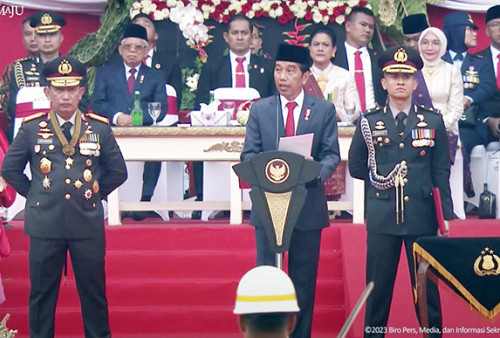 HUT ke-77 Bhayangkara, Jokowi Ingatkan Bahwa Polri Diawasi
