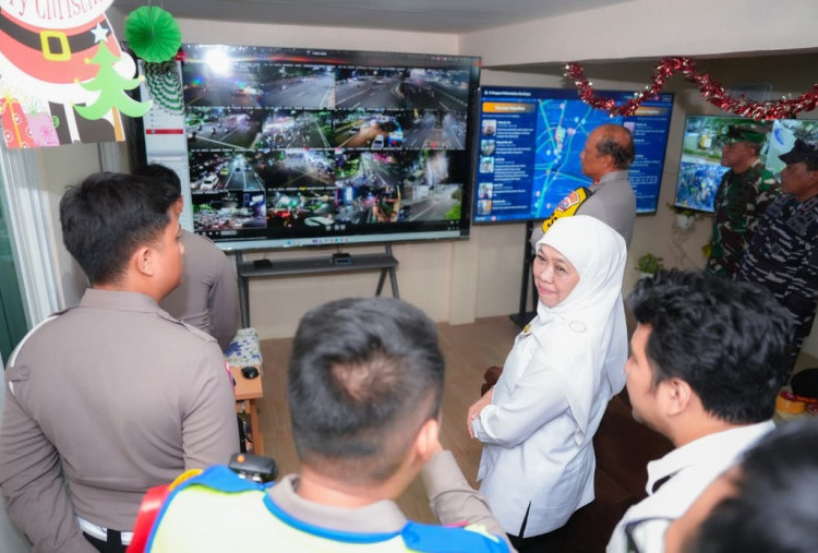 Forkopimda Jatim Cek Sejumlah Titik Pengamanan di Surabaya