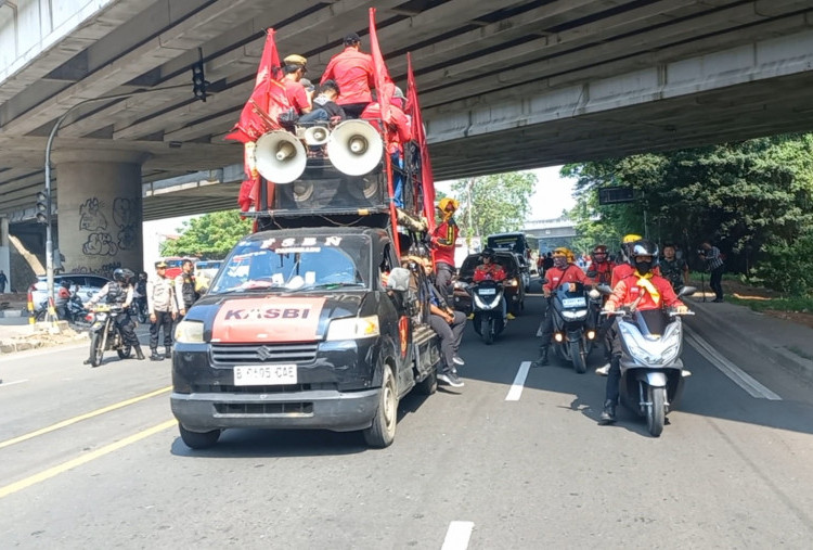Siap-siap! Hindari Jalan Ini, Ribuan Buruh Mulai Bergerak dari Tangerang Menuju Jakarta
