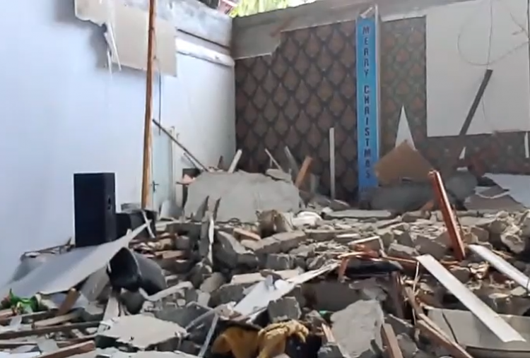 Gempa M 7,6 di Laut Maluku: Rumah Rusak, Tsunami Kecil Terdeteksi di Bitung dan Halmahera