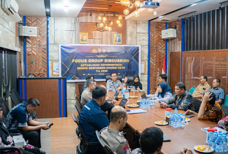 Serdik Sespimmen Dikreg 66 Gelar FGD Optimalkan Aplikasi MQR untuk Pengawasan Anggota di Lapangan