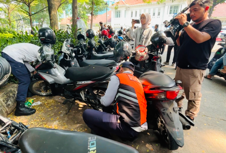 Operasi Parkir Liar Serentak di Jakarta, Dishub Tindak 456 Kendaraan
