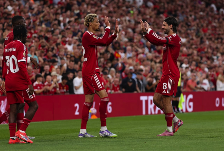 Liverpool vs Bournemouth 4-2, Arne Slot Kenang Peran Diogo Jota
