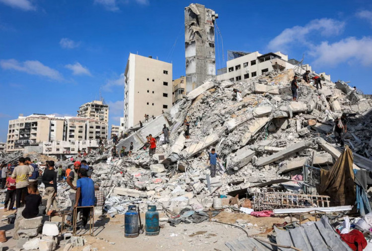 Israel Hancurkan Menara Sousi di Gaza, Warga Hanya Diberi Waktu 20 Menit Evakuasi