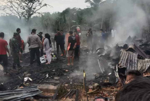 Rumah Terbakar di Kabupaten PALI, Nenek Jueni Tewas Terpanggang