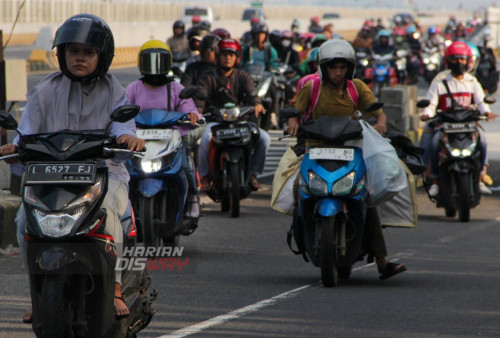 Mudik Motor di Suramadu