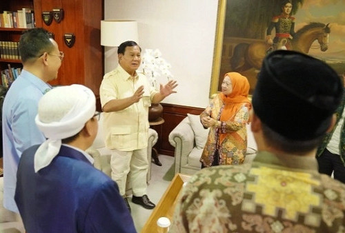 Terima Rombongan Pejuang PPP di Kertanegara, Prabowo Beri Arahan Pemenangan Pilpres 2024 Satu Putaran