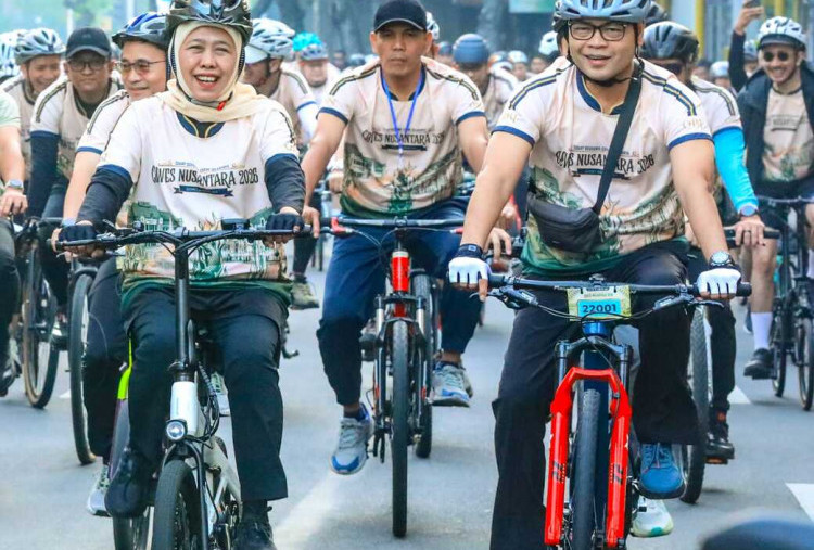 Khofifah Ajak Warga Jatim Jadikan Olahraga Budaya Hidup