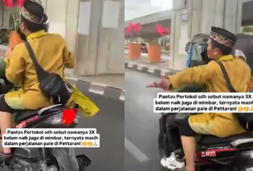 Viral Ustadz Maulana Tertangkap Kamera ETLE Tidak Pakai Helm di Jalan Kota Makassar