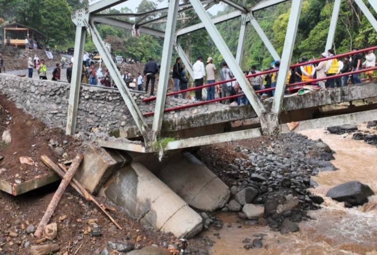 Perbaikan Jembatan Enang-Enang di Aceh yang Terhempas Bencana Banjir Dikebut, Mulai Bisa Dilalui Kendaraan
