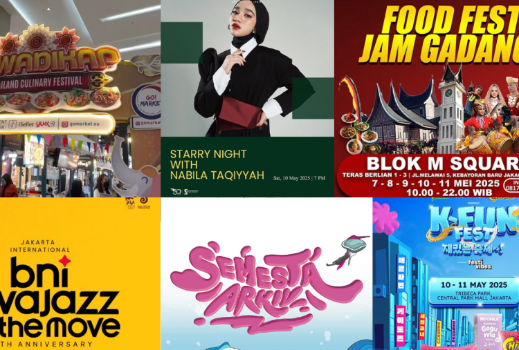 10 Daftar Event Jakarta Akhir Pekan 10-11 Mei 2025, Banjir Konser Gratis hingga Festival Kuliner