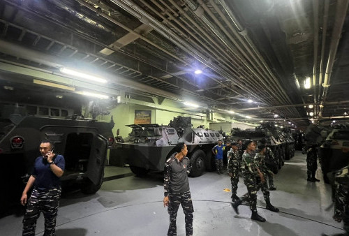 Pengamanan KTT ASEAN 2023, Tiga Kapal Perang RI Angkut Prajurit TNI dan Alutsista Menuju Labuan Bajo 