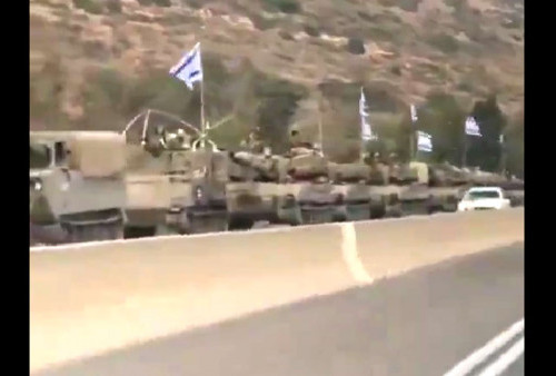Perang Israel Lebanon Segera Pecah, Barisan Artileri IDF Bergerak Incar Hizbullah