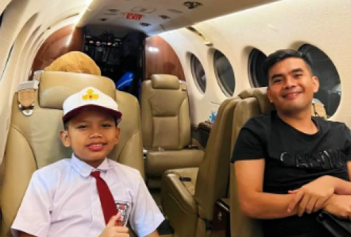 Wow Farel Prayoga Pelantun 'Ojo Dibandingke' Diantar Sekolah Naik Jet Pribadi, Makin Tenar Banget Nih?