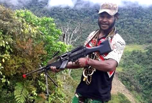 Egianus Kagoya Sesumbar Tembak Helikopter dan 8 Kopasus di Paro Papua