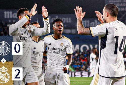 Getafe vs Real Madrid Skor 0-2: Brace Joselu Bawa Los Blancos Lengserkan Girona dari Puncak Klasemen Liga Spanyol