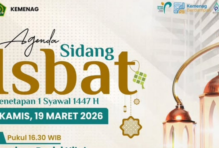 Sidang Isbat Lebaran 2026 Live Jam Berapa? Cek Jadwal Resmi dari Kemenag