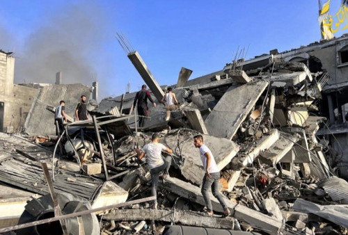 Edan! Israel  Bombardir Khan Younis dan Perbatasan Rafah, Warga yang Hendak Berlindung ke Selatan Jadi Korban