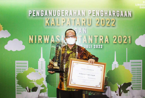 Dinilai Berhasil Jaga Lingkungan, Pemkab Bateng Raih 3 Penghargaan dari KLHK RI