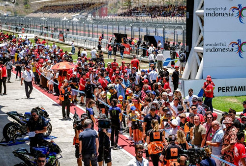 MotoGP Mandalika 2023 Berjalan Sukses, Penonton Tembus 100 Ribu Orang Lebih 